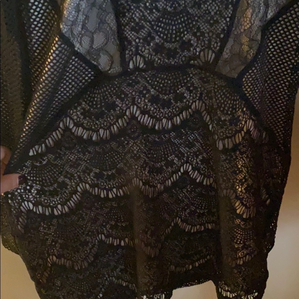 Express Lace Mini Dress - Picture 4 of 4